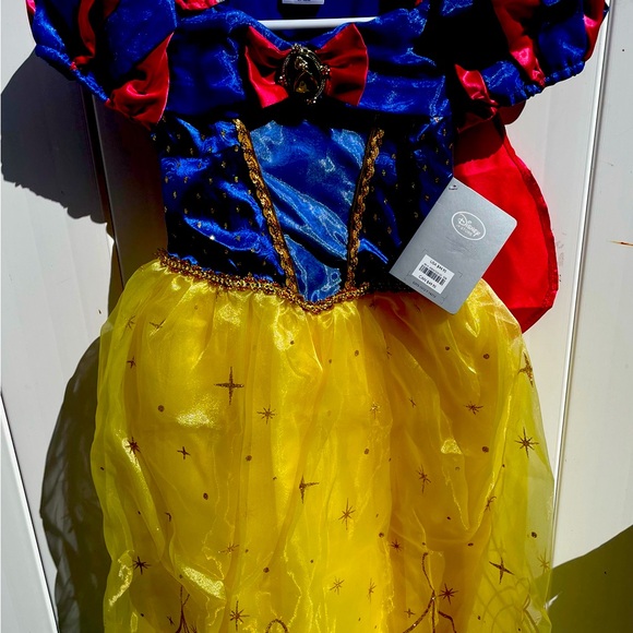 Disney Red Blue Yellow Dress Girls Yellow Cotton Disney Dress